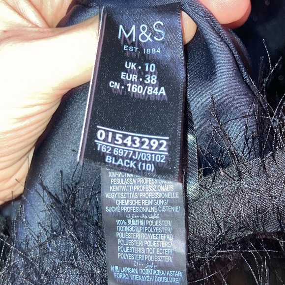 M&S Per Una Shimmery evening dress - Picture 3 of 3